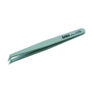 アネックス プラスチックピンセット先曲型 120mm 232