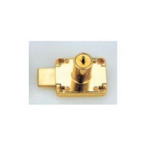 ソーワ 面付ロッカー錠 KEY 120 ゴールド 26mm B508-26L 1個