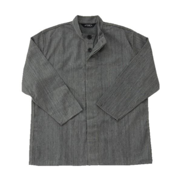 カシワダセイサクジョ カイネックスジャケット(隠しボタンタイプ)難燃繊維 LL KT-371-LL