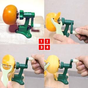 コジマ 手動式 柿皮むき機ヘタ取付 KJ-40...の詳細画像3