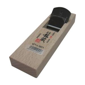 角利産業 龍蔵ミニ鉋 サイズ:台寸法/58×180mm、有効削幅/36mm、刃幅/42mm