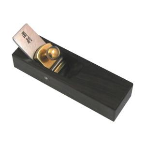 角利産業 細工用黒檀豆鉋角面取45度No.5 サイズ:台/幅27×奥行90×高さ18mm 41554 0