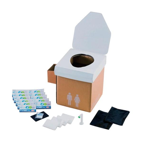 角利産業 緊急用簡易トイレセットＥＴＰ−８０Ｓ 9673