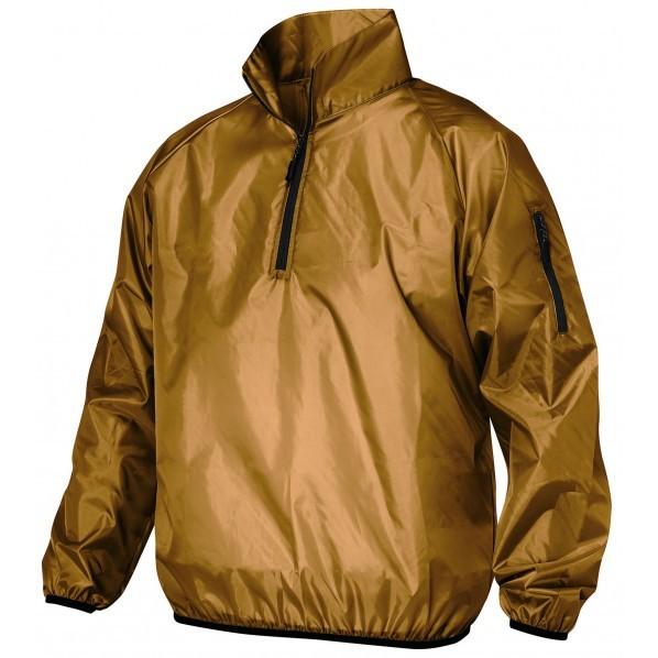 喜多 ハーフジップハイネックヤッケ(ヤッケプラス) フードなしタイプ ベージュ L No15