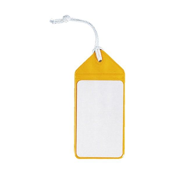 共栄プラスチック ネームタッグ  イエロー C-80-5-Y   5枚
