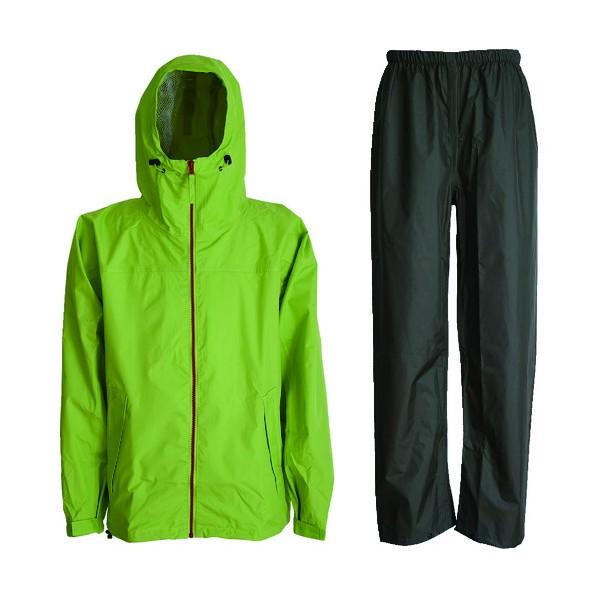 カジメイク 3440 3Dエクストラレインスーツ ライム 3L ライム 3440-84-3L 1着