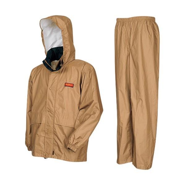 カジメイク エントラントレインスーツ 3L カーキ 7200-14-3L 1着