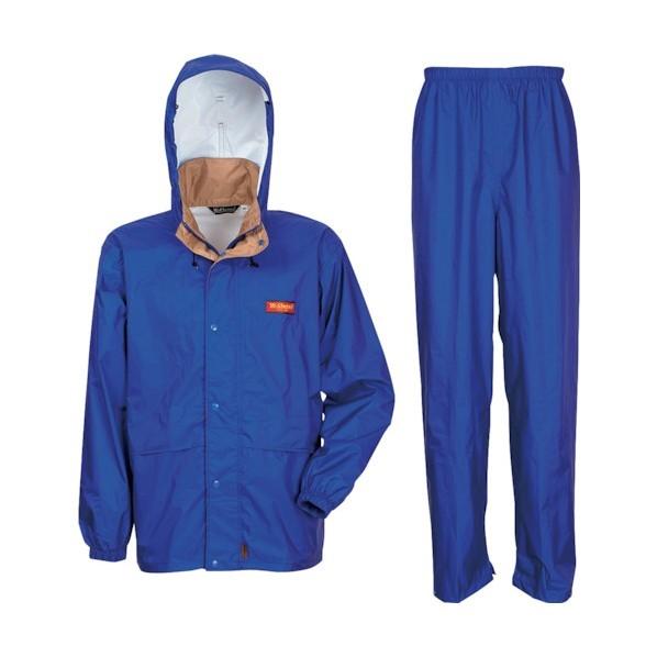 カジメイク エントラントレインスーツ ブルー L ブルー 7200-45-L 1着