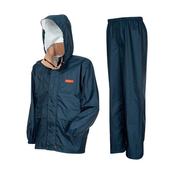 カジメイク エントラントレインスーツ ネイビー M 7200-55-M 1着