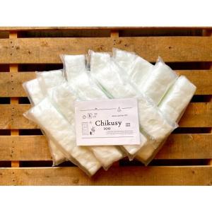 KEIWATECK Chikusy100セット 切らずに貼るだけチクチクしにくい DIY用グラスウール Useアクリア