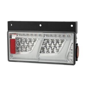 小糸製作所 右 クリアVer シーケンシャルターン トラック用オールLEDリアコンビネーションランプ 2連タイプ LEDRCL-24R2SC