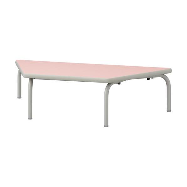 コマイ スタッキングテーブル座卓 台形ピンク S-N3A-PI 1点