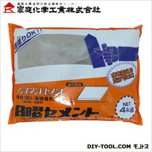 家庭化学工業 日曜セメント グレー 4kg 3590274000 4点