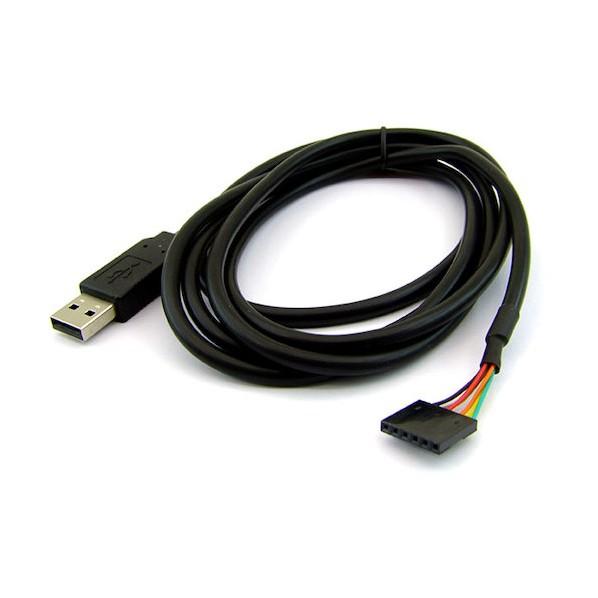 共立電子産業 USB-シリアル変換ケーブル KP-232R-5V 1個