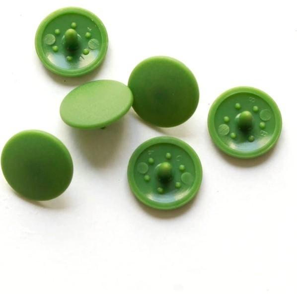 カジテック CHERRY LABEL SUN GRIP プラスチックスナップ オリーブ 13mm S...