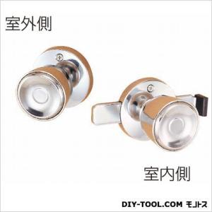 川口技研 ホームラッチ内鍵付  BS60 クロームメッキ 60MM