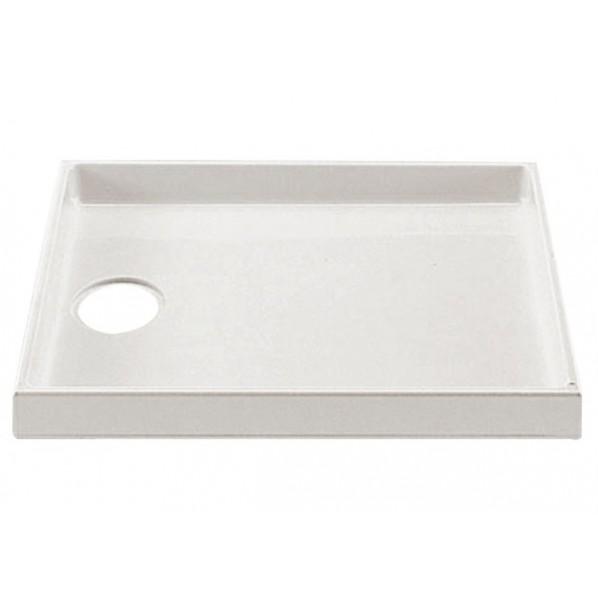 LIXIL 洗濯機パン (右排水) ホワイト 800×640×82mm PF-8064AR/FW1-...