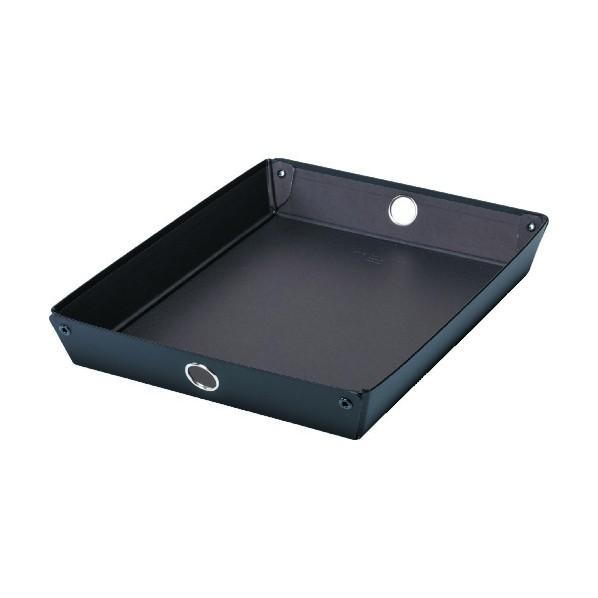 LIHIT LAB. スタッキングトレー 黒 304×372×54mm A-340-24 1