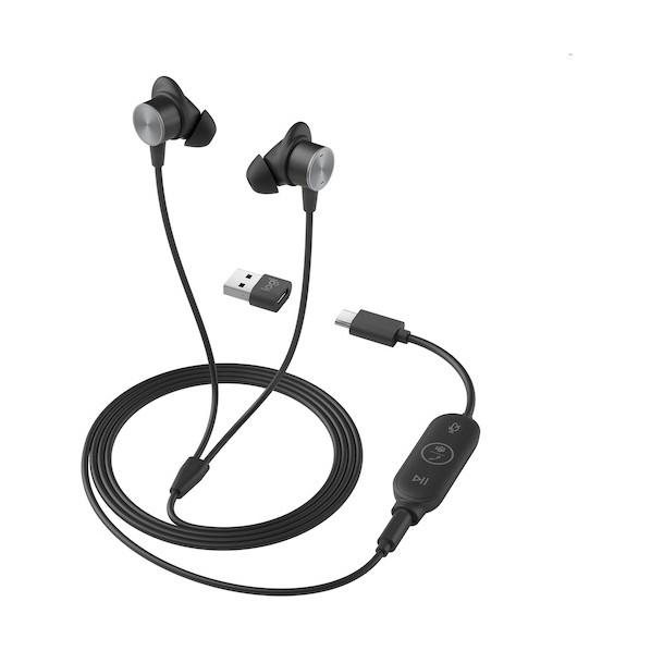 ロジクール Zone Wired Earbuds ZONEWEBMS