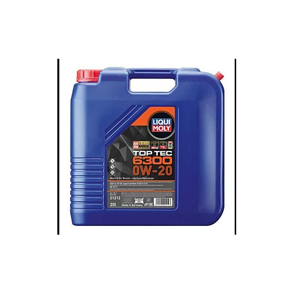 LIQUI MOLY（リキモリ） トップテック6300 0W20 20L 21212 1個