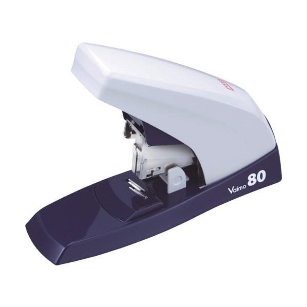 マックス 卓上ホッチキス バイモ80 80枚とじ ホワイト HD-11UFL/W 1