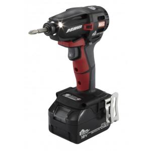 MAX 充電式インパクトドライバ PJ-ID152FW-B2C/1850A 未使用品 L14-04 マックス（MAX） 充電式静音インパクトドライバ 18V PJ-SD102-B2/1850A