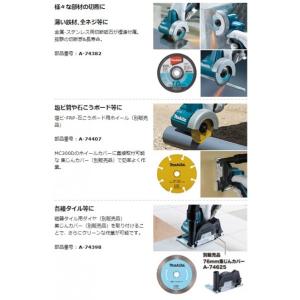 マキタ 18V 76mm充電式 コンパクトカッ...の詳細画像3