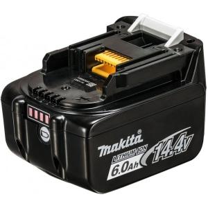 マキタ 純正品 リチウムイオンバッテリー 14.4V 6.0Ah(高容量タイプ・残量表示付) BL1460B A-60660｜diy-tool