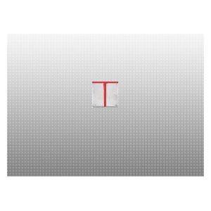 コノエ マスターライン貼付タイプ[122212]T字・50×50×4／10枚入境界用標示板 M-3