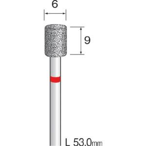 ミニモ ミニモ 電着CBNバー＃140 Φ6 AD5126 研削研磨用品 0｜diy-tool