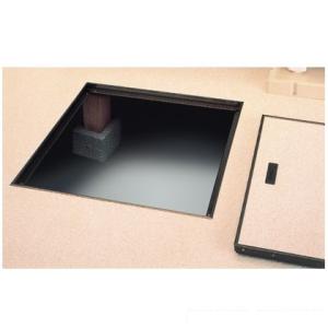 水上金属 KYハウスハッチ 床下点検口 ブロンズ 床開口寸法:450×450mm