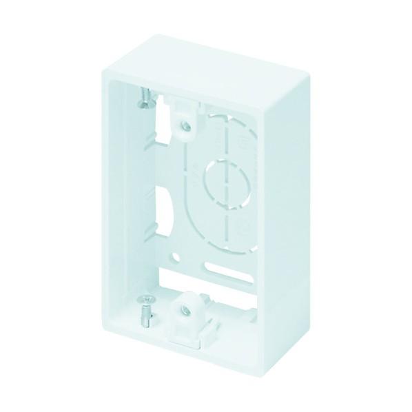 マサル工業 露出ボックス１個用浅型ホワイト 31.5 x 21 x 14.5 cm SFBA12