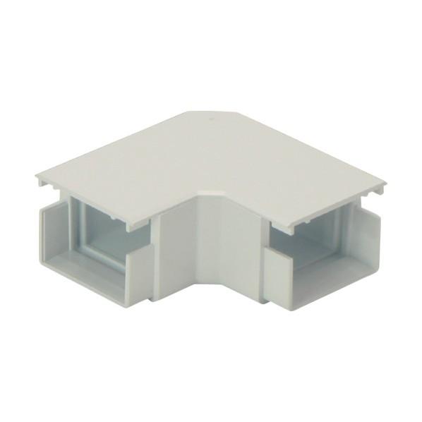 マサル エムケーダクト付属品 平面マガリ 3号 ミルキーホワイト 137.2 x 80 x 60 m...