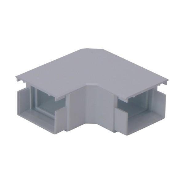 マサル工業 エムケーダクト付属品　平面マガリ　４号　グレー 160 x 100 x 80 mm MD...