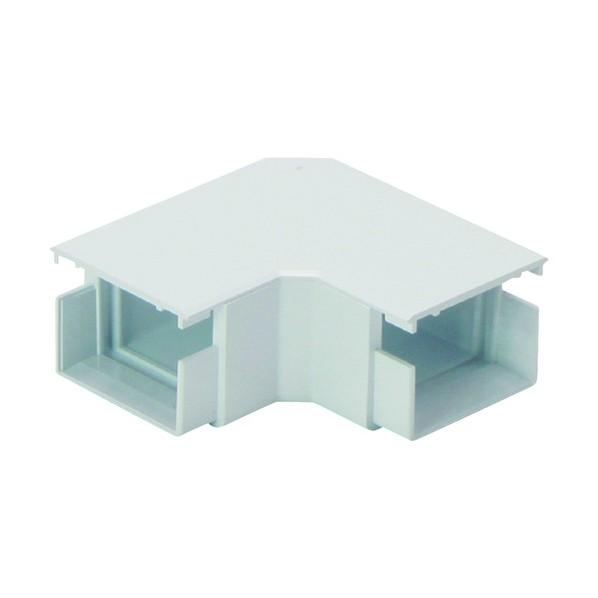 マサル工業 エムケーダクト付属品　平面マガリ　４号　ホワイト 160 x 160 x 80 mm M...