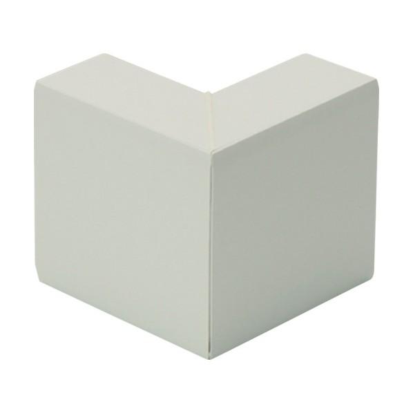 マサル工業 エムケーダクト付属品　外マガリ　３号４０型　ミルキーホワイト MDS3403