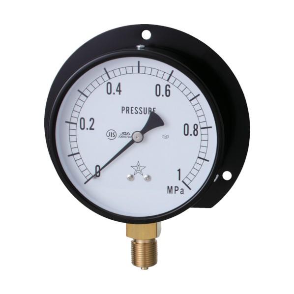 右下精器 一般圧力計 145 x 130 x 50 mm G421-211-V-0.4MP