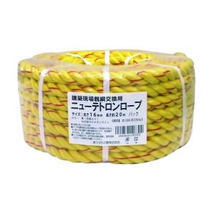 まつうら工業 親綱交換用ニューテトロンロープ 黄 梱包用バンド・ひも・テープ NEW-TETORONー162｜DIY FACTORY ONLINE SHOP