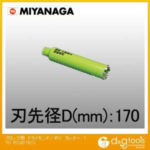 MIYANAGA ミヤナガ ポリクリックシリーズ乾式ブロック用ドライモンド 