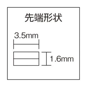 KEIBA 平口リードペンチ 124mm HF-D04