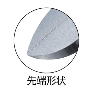 マルト長谷川 電工用薄刃ニッパー(刃部形状スタ...の詳細画像2