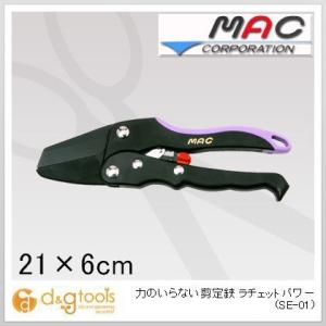 マック(ガーデニング) 力のいらない剪定鋏ラチェットパワー園芸用鋏 SE-01｜diy-tool