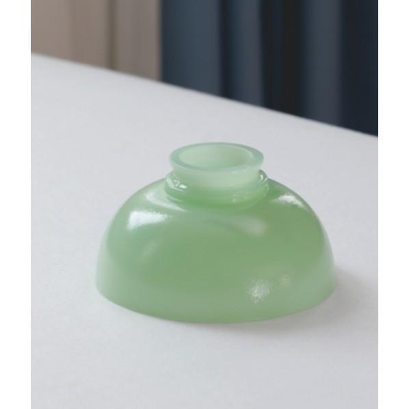 エムアンドエイ ガラスシェード グリーン碗型 シェード・ロールアップスクリーン PY7001G