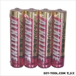 三菱電機 アルカリ乾電池単4形4本 LR03R4S