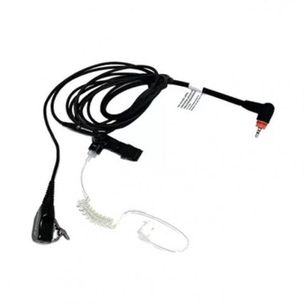 モトローラ・ソリューションズ 2ピースサーベイランスイヤホンマイク (アコースティックチューブ付き)...