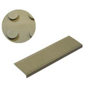 ミヅシマ工業 消音マットステップＦＳ２４０×８１０ｍｍグレー GY 1点