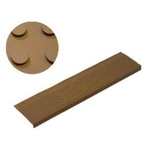 ミヅシマ工業 消音マットステップＦＷ２７３×１１５０ｍｍブラウン BR 1点