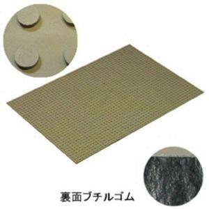 ミヅシマ工業 消音マット踊り場ＢＴ３粘着型７１０×９９０ｍｍグレー GY 1点