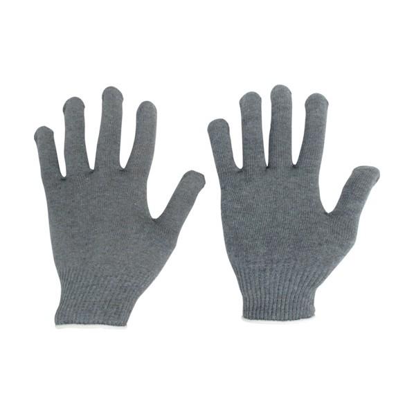 ミドリ安全 接触感染予防手袋 暖かタイプ MS132 グレー M MS-132ATATAKA-GY-...