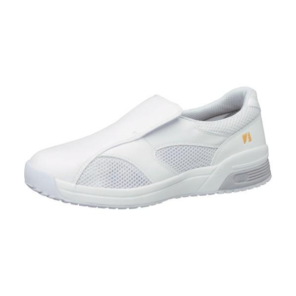 ミドリ安全 男女兼用 メディカルエレパス 静電 ホワイト 24.0cm CSS-300NS-W-24...